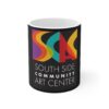 SSCAC Black Ceramic Mug 11oz